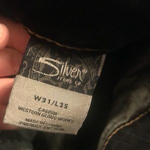 Silver brand bootcut jeans